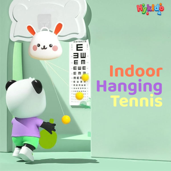 Indoor Hanging Tennis Toy With Rackets