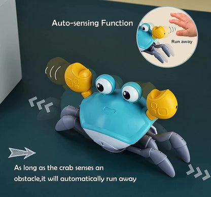 Rechargeable Crawling Musical Crab Toy – Interactive, Fun, and Engaging!