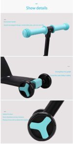 Kids Scooter With Seat / 3 Wheels Kid Kick Scooter - Image 10